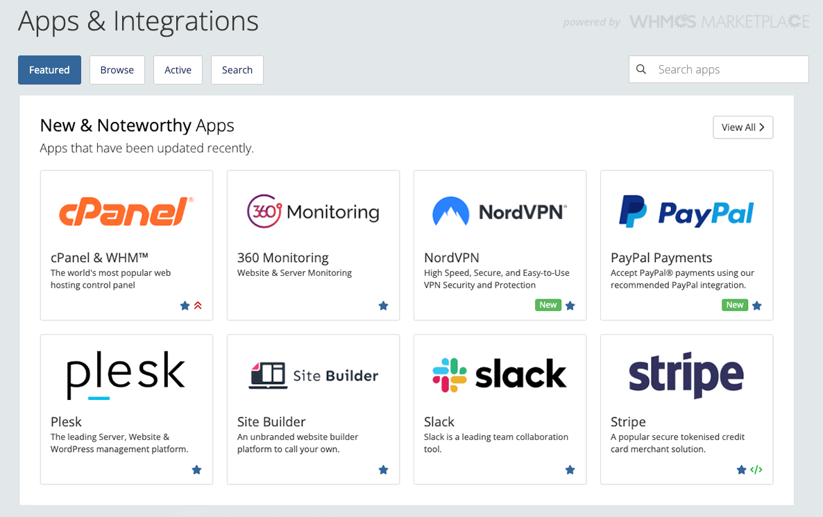 Payments in Apps & Integrations